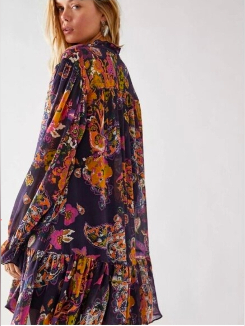 NWT Free People Ibiza Nights Tunic Mini dress